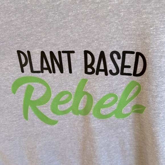 Plant Based Rebel Crop Top | SIZE XS - Picture 3 of 4